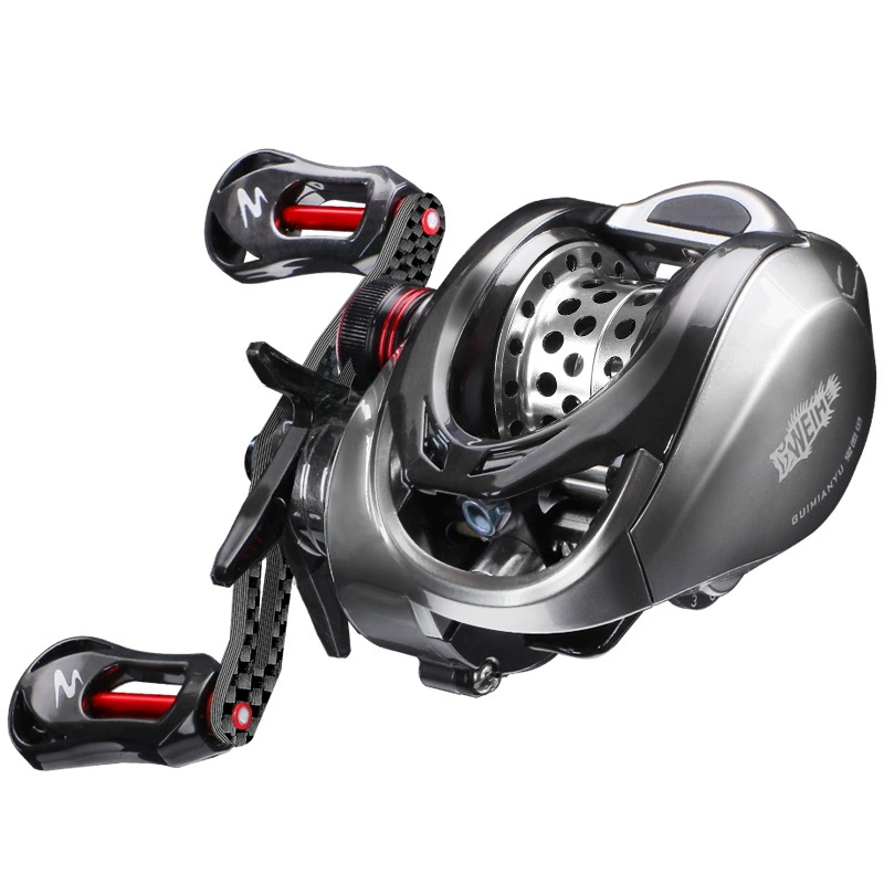 Abu Garcia Reel Max - WEIHE Carbon-Körper Baitcasting-Angelrolle Leichtgewicht Pesca Angelrolle