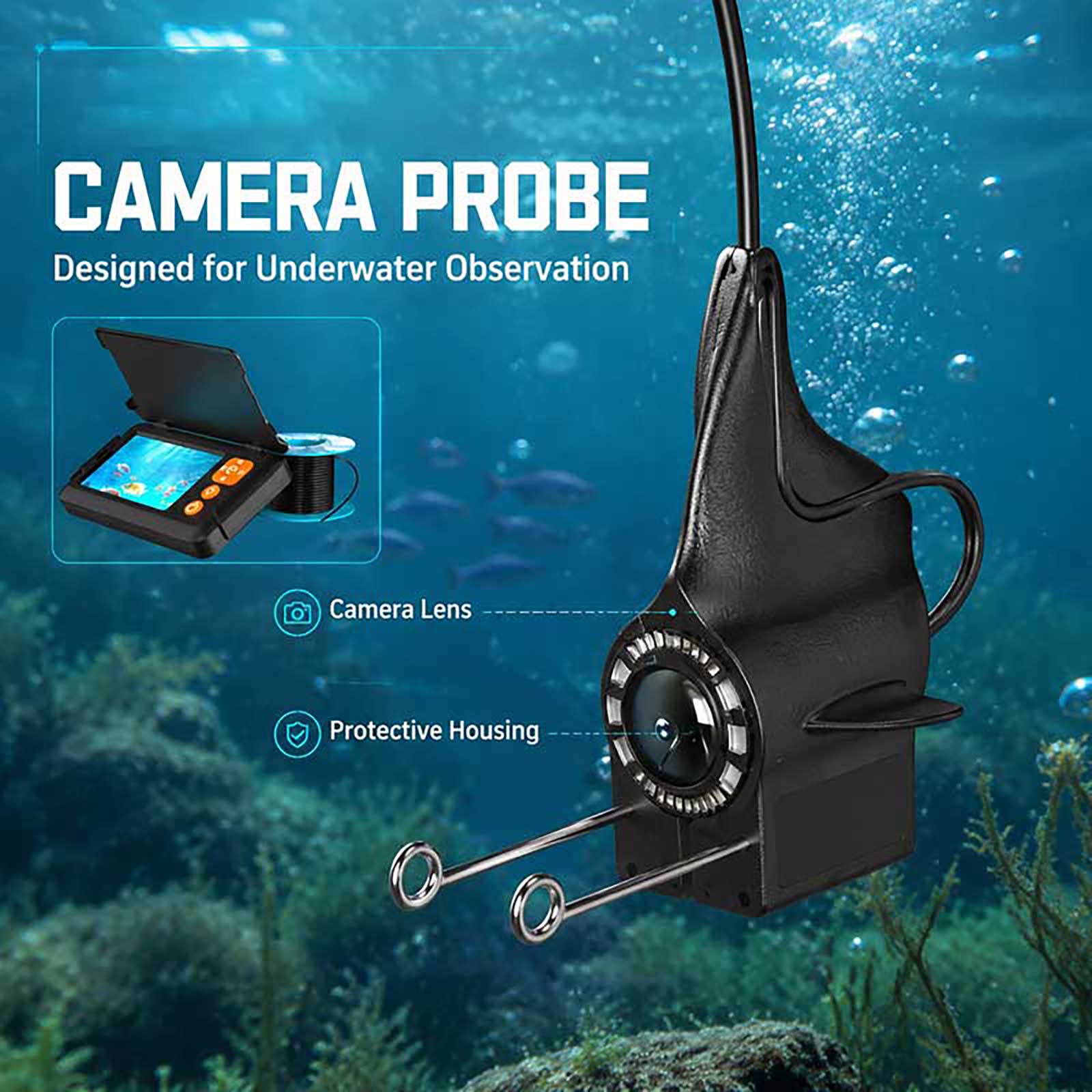 1080P HD Fischfinder Unterwass – Fishing Boat Depth Finder Bewertung und Preis